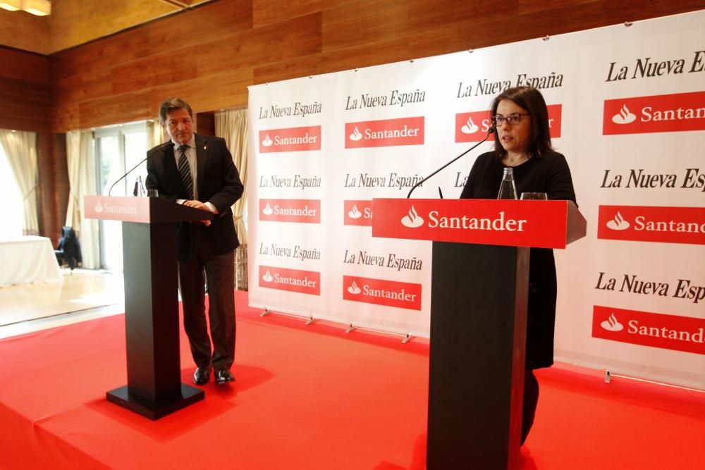 Foro económico organizado por Santander y LA NUEVA ESPAÑA