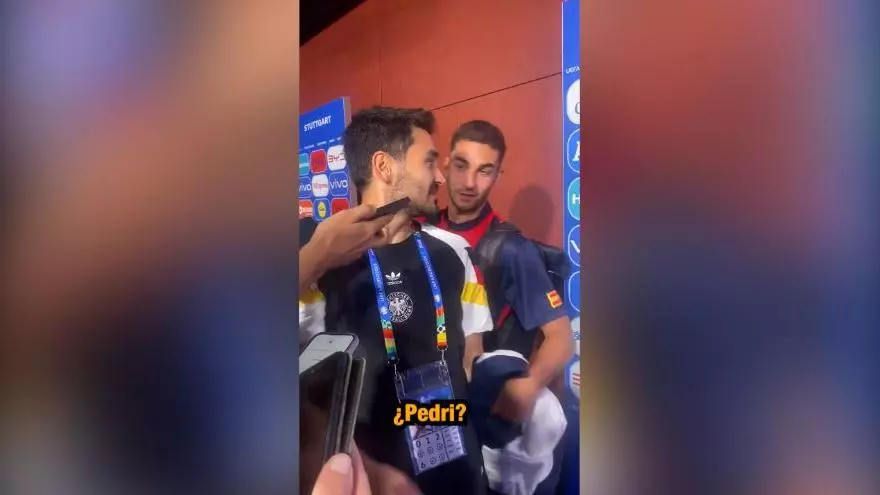 Gündogan se preocupó por Pedri y ojo a la respuesta de Ferran...