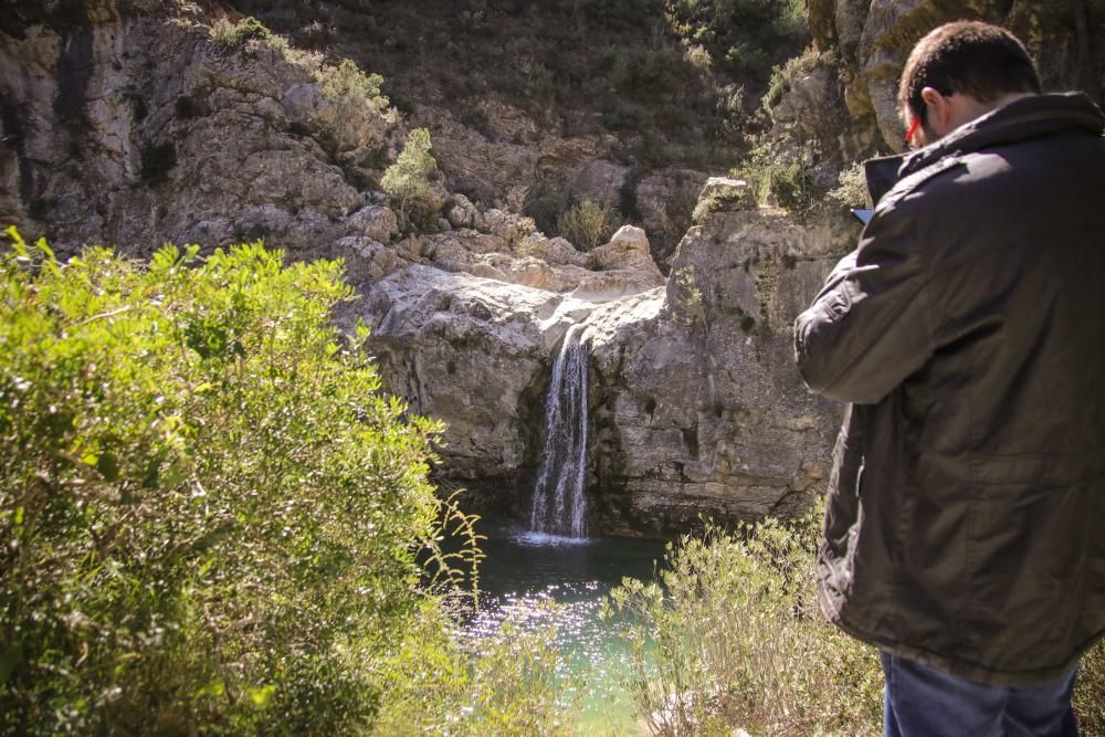 Conoce las cascadas, ríos y pozas de Alicante, los lugares donde el agua siempre fluye