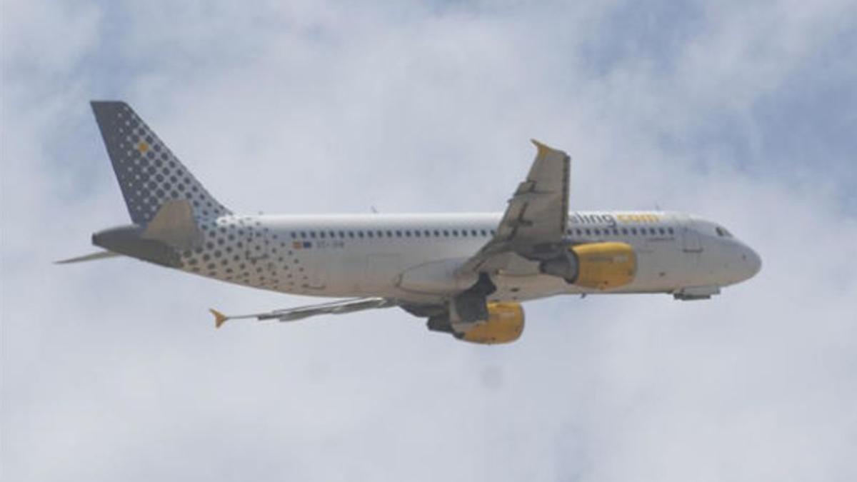 Un avión de Vueling, en una imagen de archivo