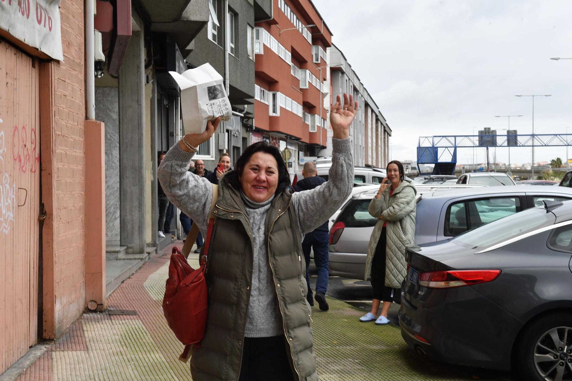 El Gordo cae en A Coruña: El primer premio de la Lotería de Navidad deja 180 millones entre la calle Barcelona y El Gaucho I