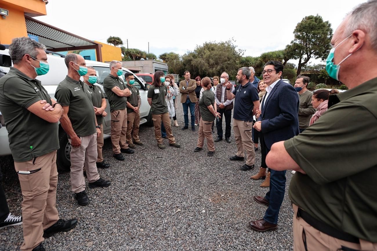 Pedro Martín visita el Centro Ambiental  La Tahonilla