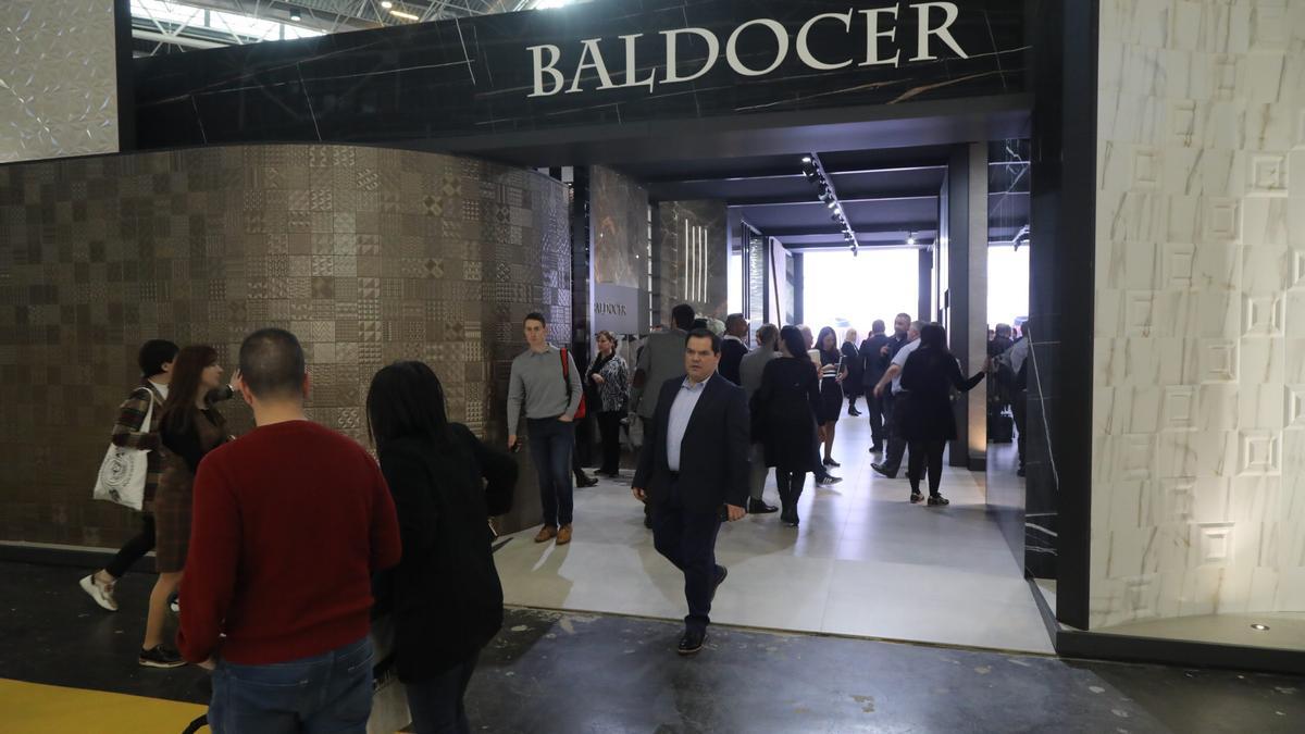 Estand de Baldocer en la última edición de Cevisama.