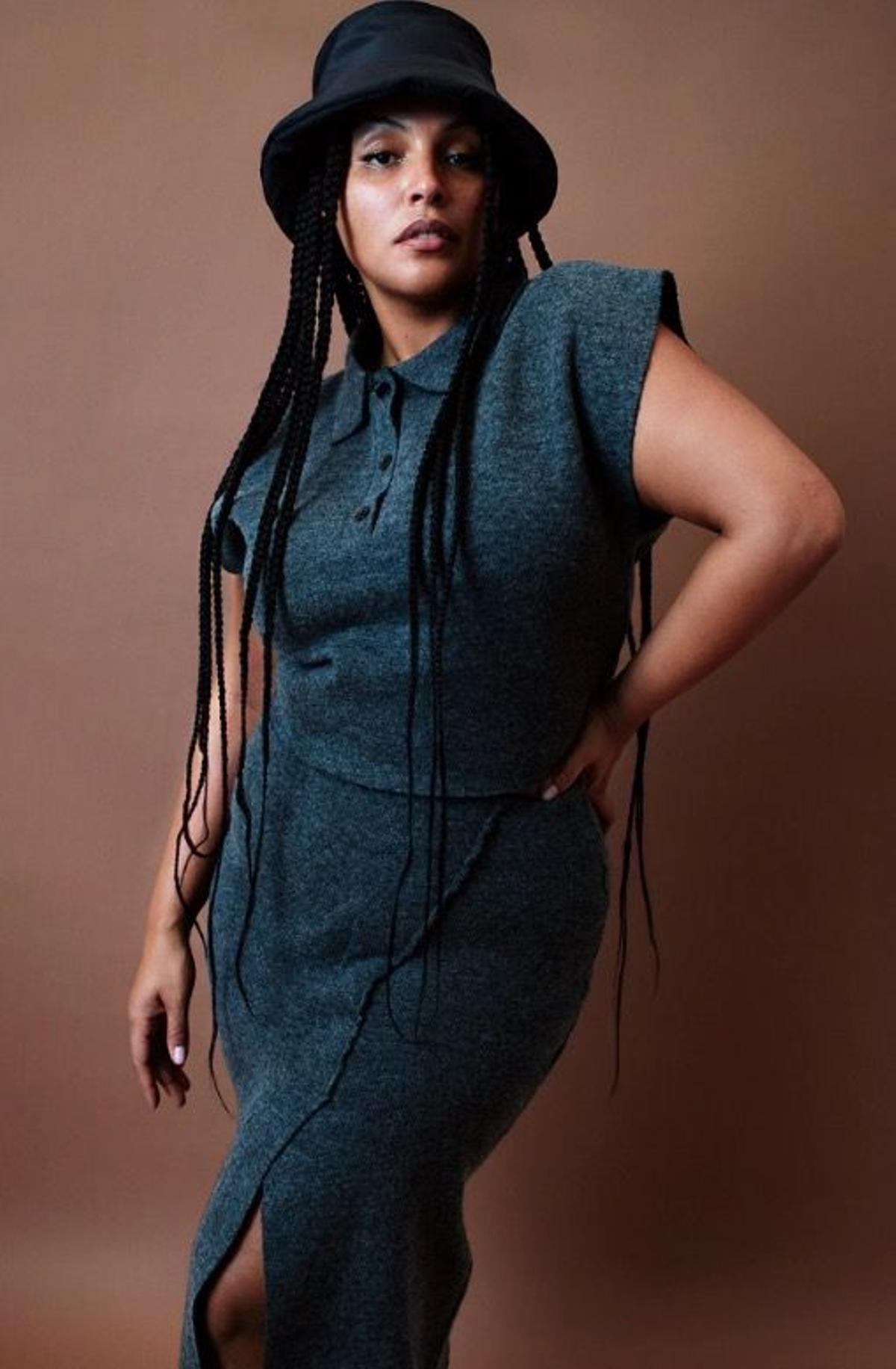 La top model Paloma Elsesser en la web de Zara