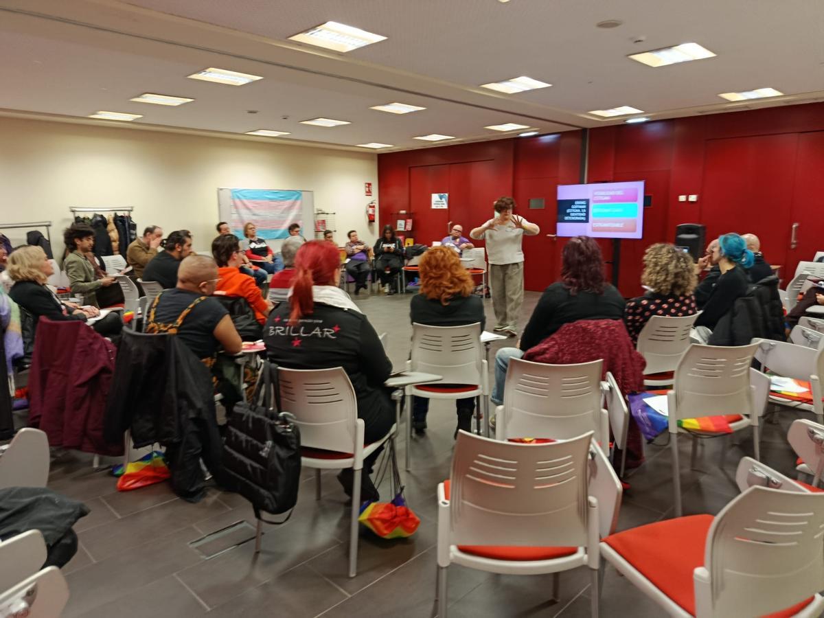 Un momento del encuentro.