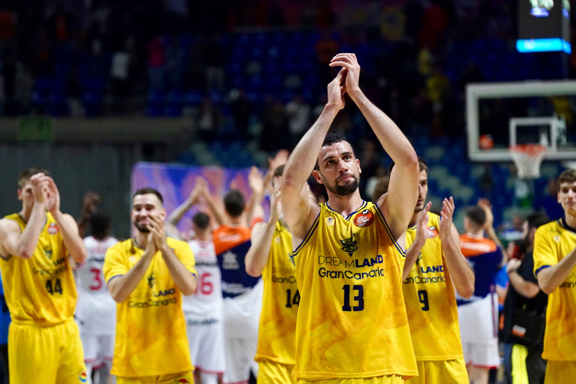 Gran Canaria - Valencia Basket en la Copa del Rey 2024. Álex Zea