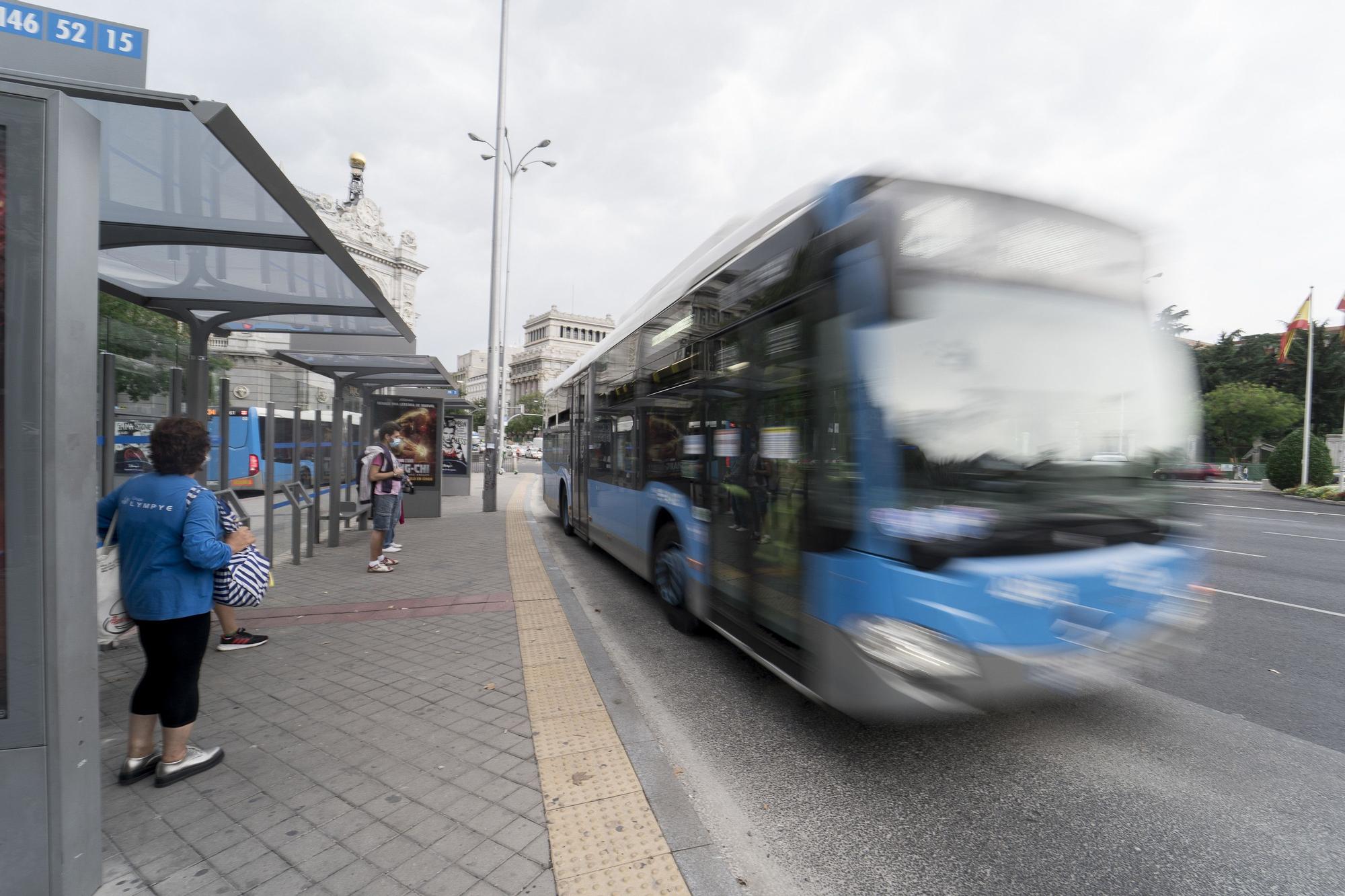 AUTBUSES MADRID | Aumenta el uso del autobús en Madrid hasta cifras récord