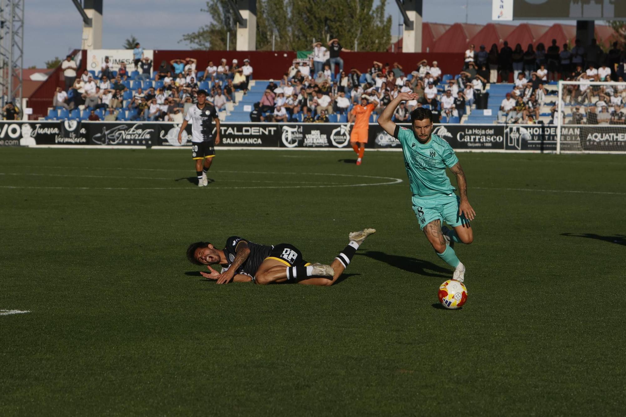 FOTOGALERÍA: Las imágenes de la derrota del Mérida en Salamanca (2-0)