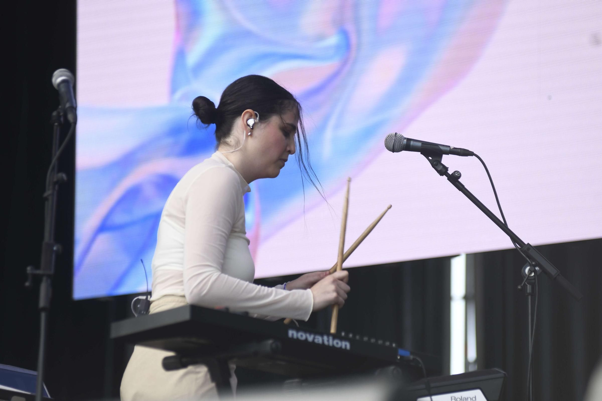 Concierto de Hoonine en el Warm Up 2024