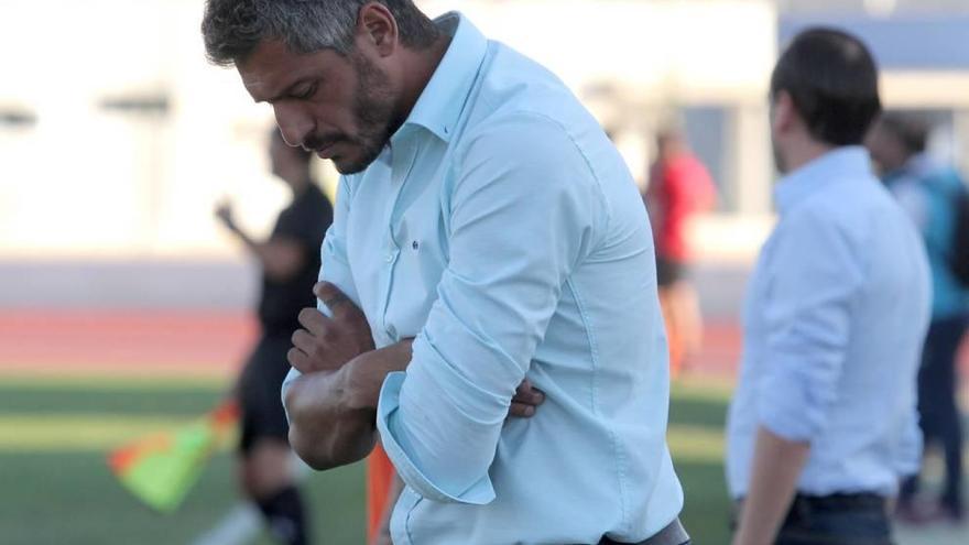 Gustavo Munúa, en el partido del pasado domingo en Jumilla.