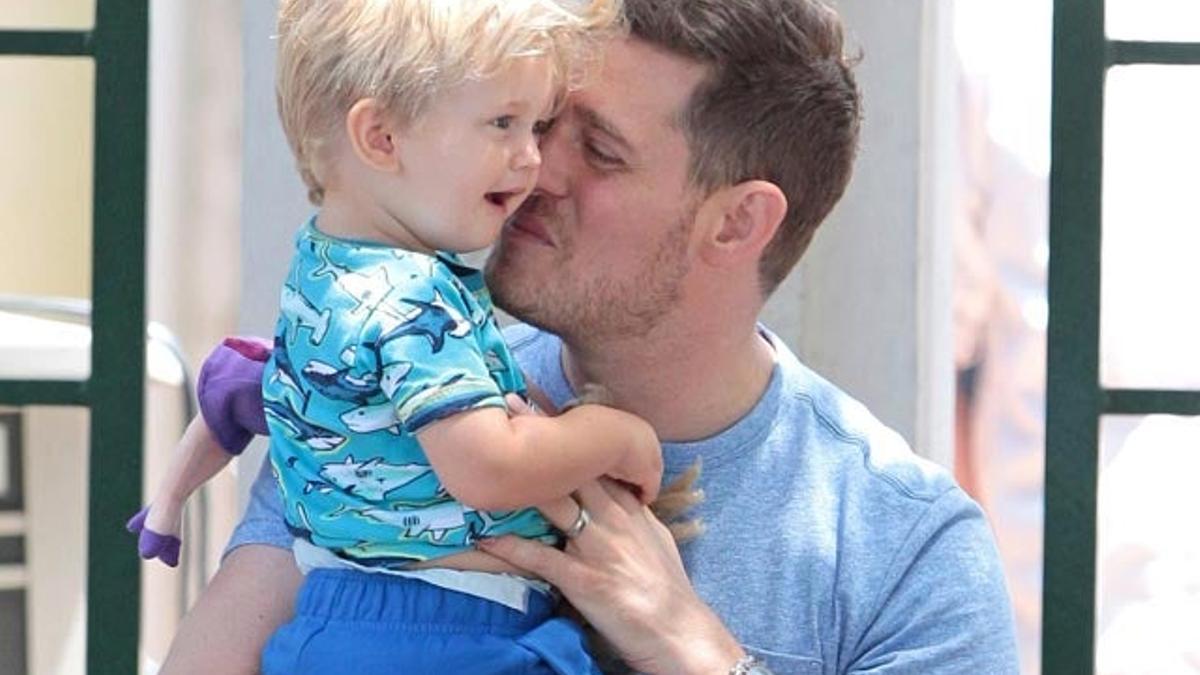 Michael Bublé y su hijo