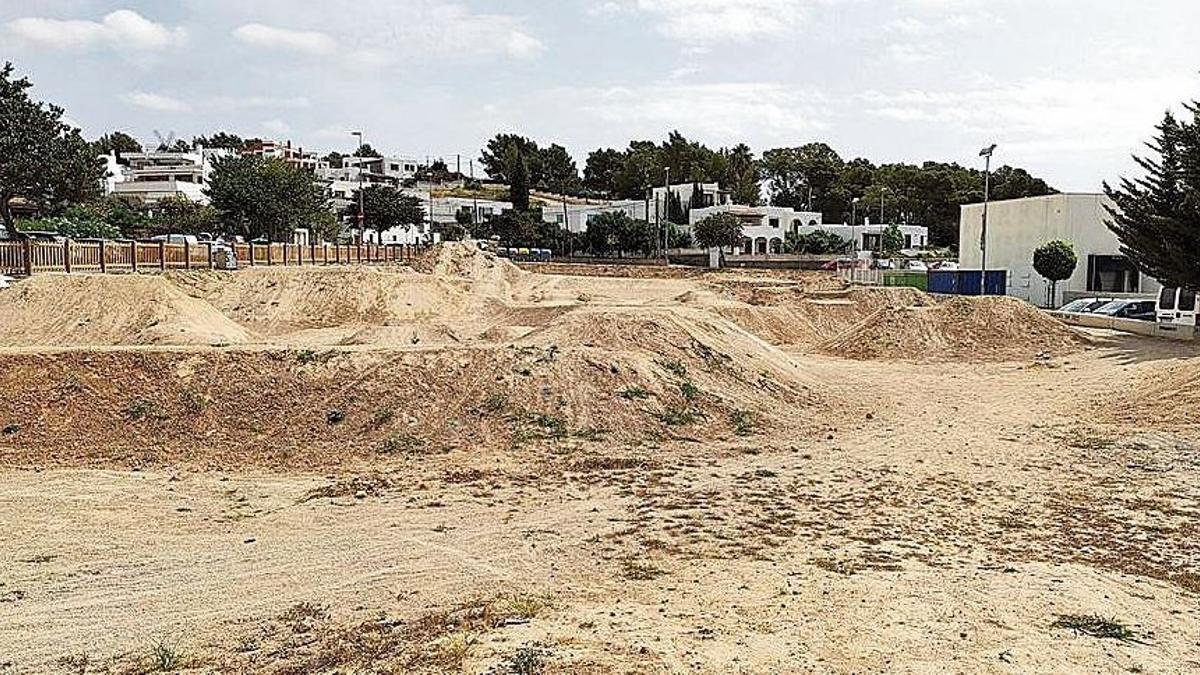 Solar d ePuig d'en Valls donde se proyectan viviendas a precio limitado