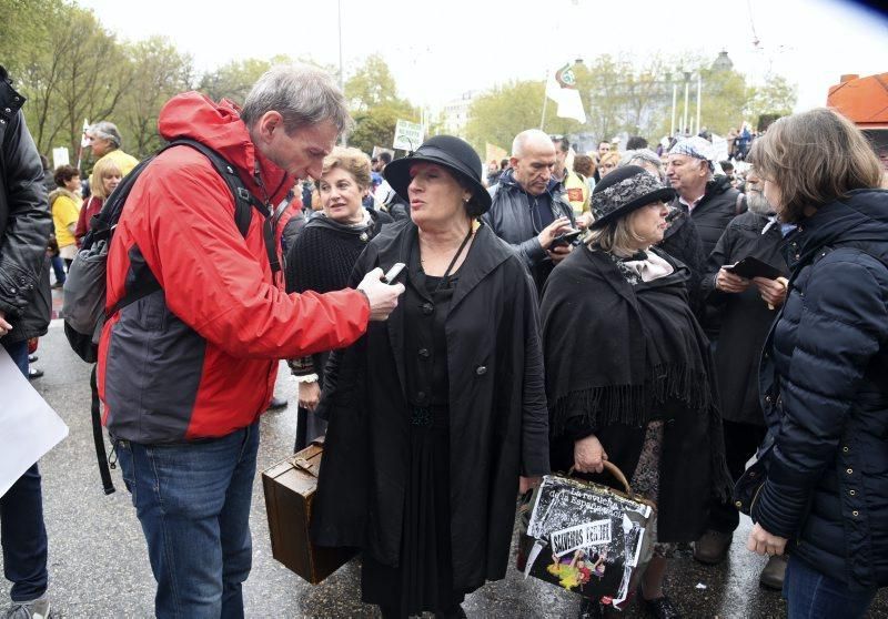 Manifestación 'Revuelta de la España vaciada' en Madrid