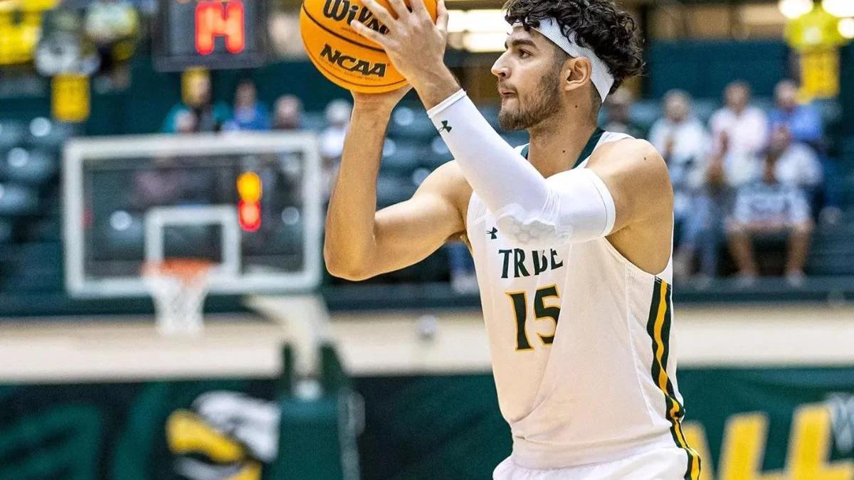 Miguel Ayesa, en su etapa en la NCAA