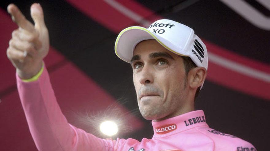 Alberto Contador, nuevo líder del Giro.