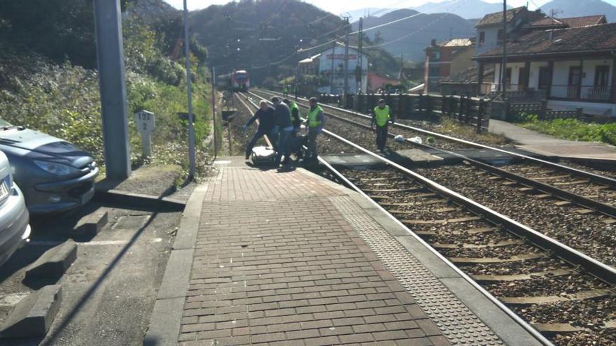 Restablecido el tráfico ferroviario tras el atropello mortal en Las Segadas