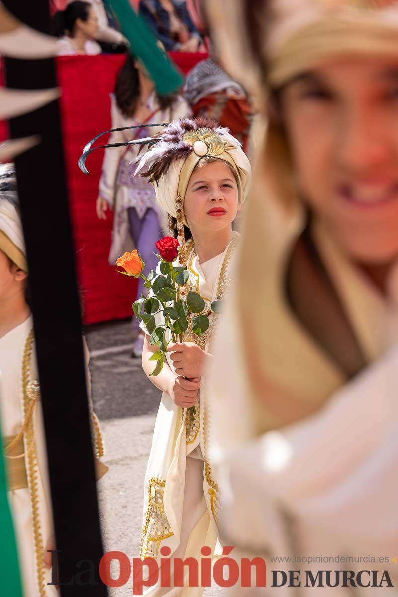 Desfile infantil en las Fiestas de Caravaca (Bando Moro)