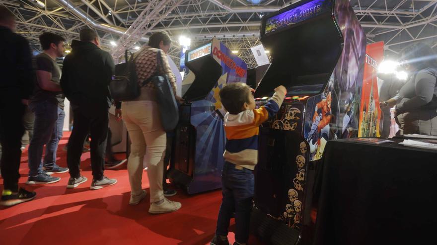 Las máquinas Arcade, una de las novedades de la DreamHack Valencia 2023
