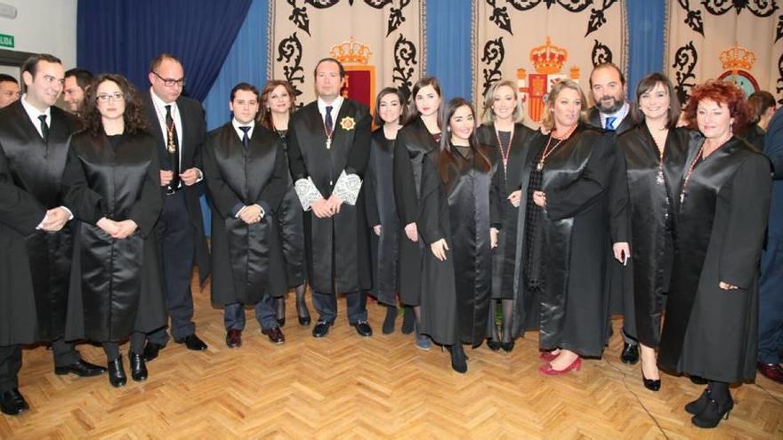 El colegio de abogados celebró ayer la festividad de su patrón.