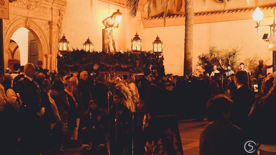 Las imágenes de la Procesión del Silencio en Lorca