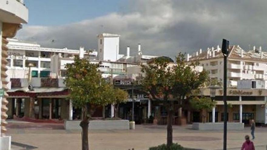 Imagen de archivo de la plaza Solymar.