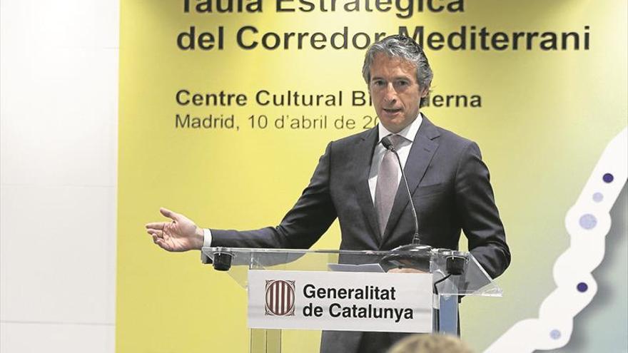 Fomento dice que inicia ahora los trámites del Corredor a Tarragona