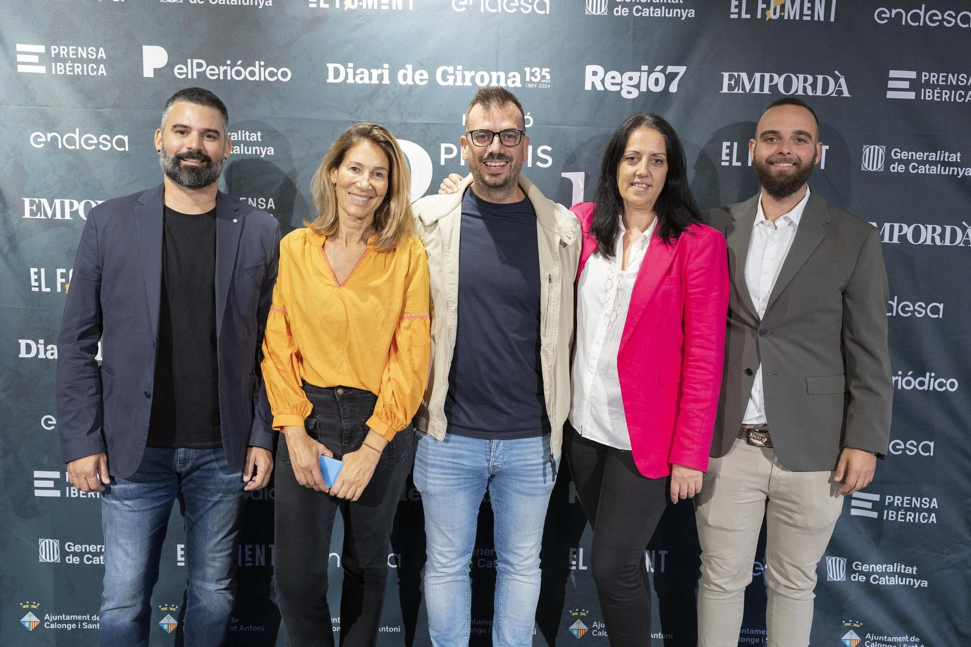 Les imatges dels Premis Poble de l’Any 2024 al Castell de Calonge