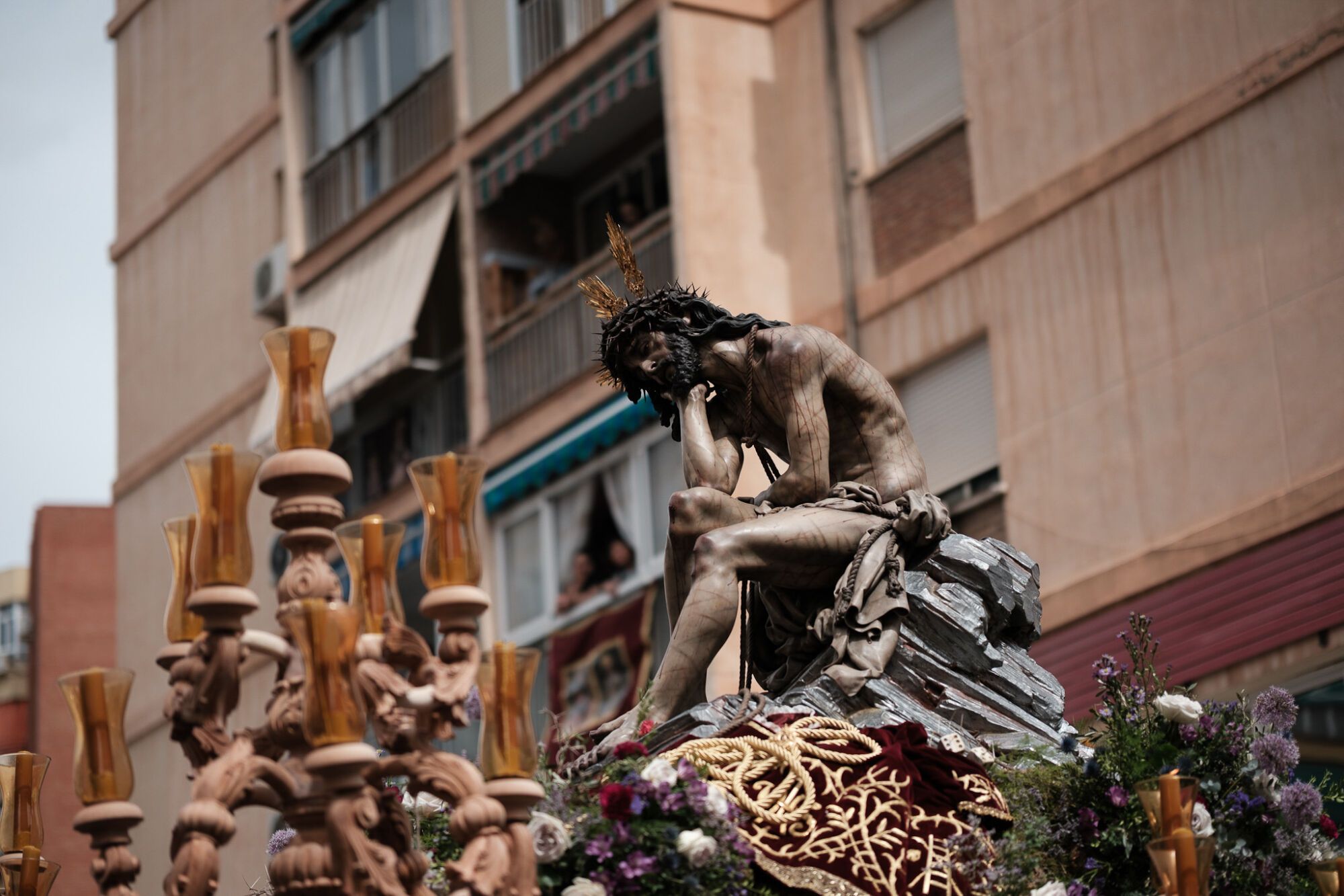 Imágenes de la salida de la cofradía de Humildad y Paciencia este Domingo de Ramos de 2025 de la Semana Santa de Málaga