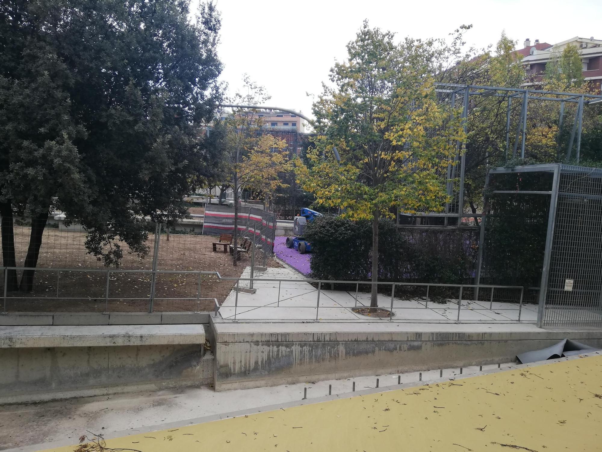 Així es veu el parc Vila Closes de Manresa avui dia