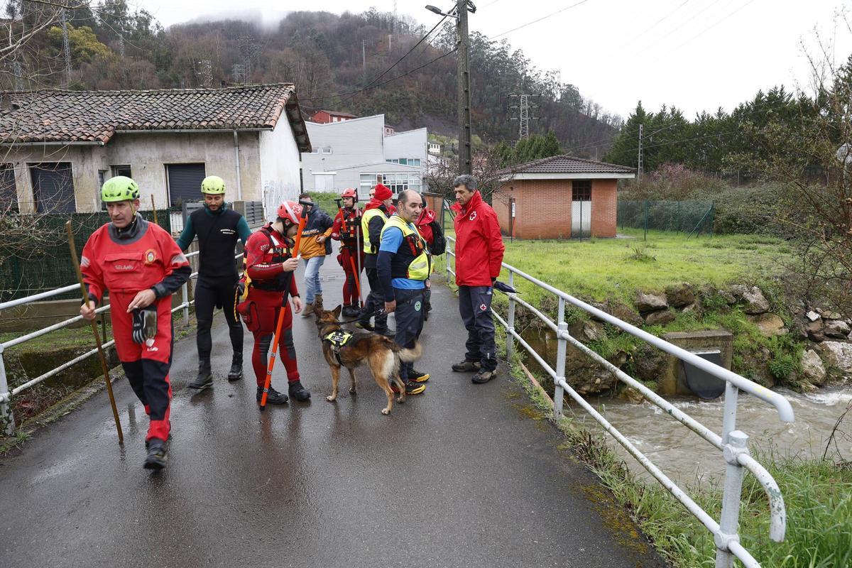 Así está siendo la búsqueda de la vecina de San Martín que cayó al río el viernes por la tarde