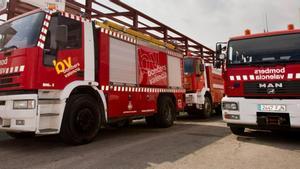 Imagen de archivo de bomberos de Valencia.