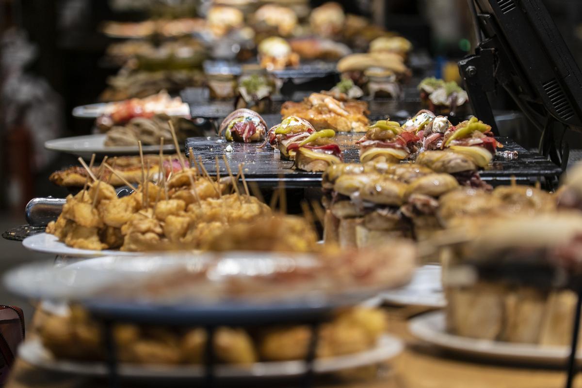 Es el paraíso de los pintxos.