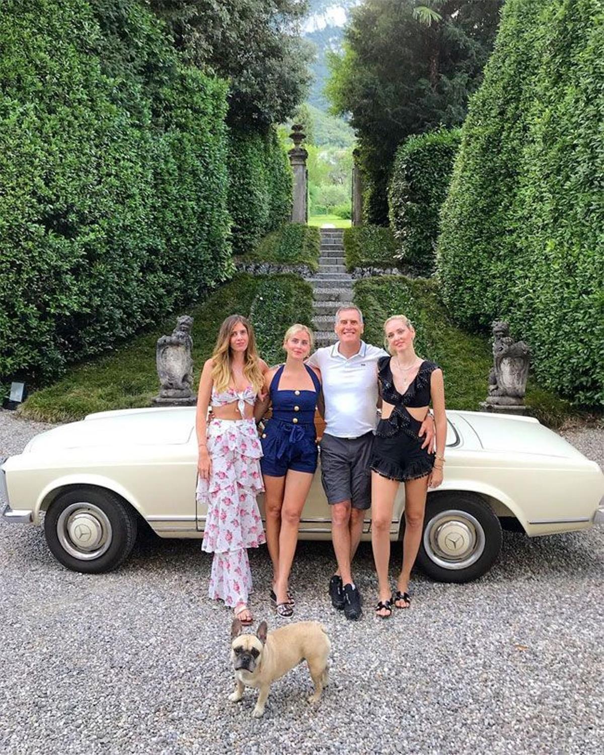 La familia Ferragni