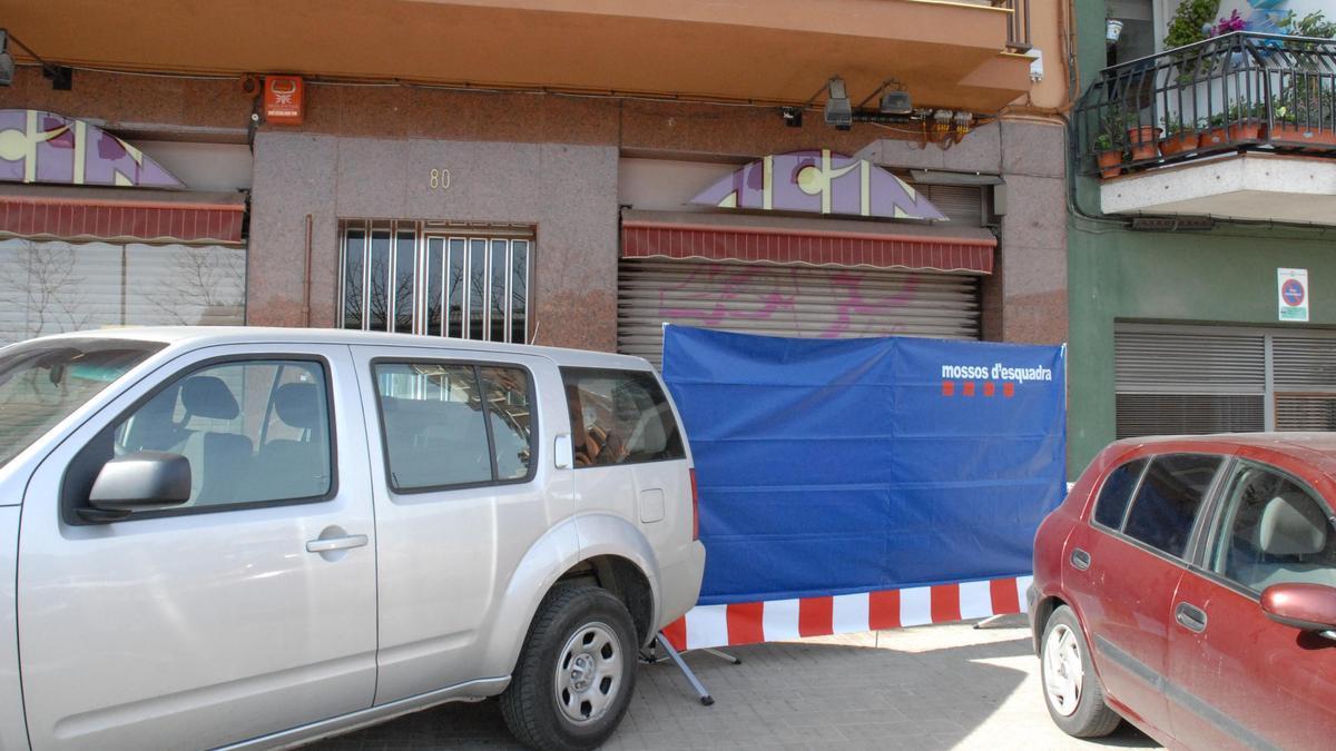 Imagen de la tienda en 2007 cuando los Mossos investigaban