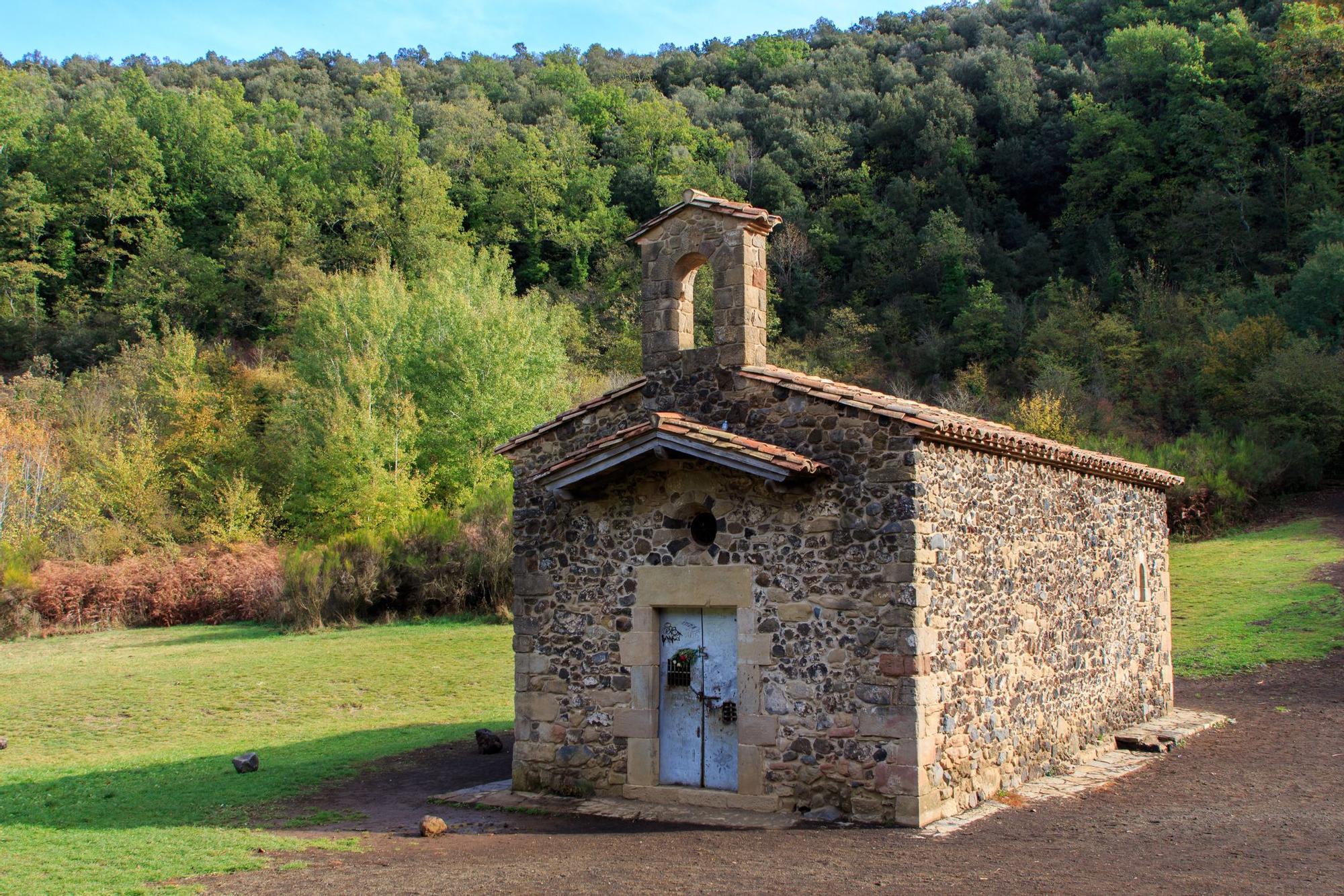 La ermita de Santa Margarida en la Garrotxa