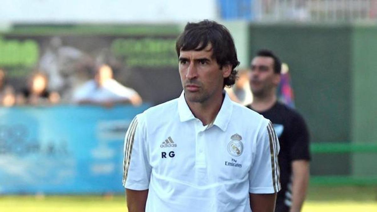 Raúl, entrenador del Castilla