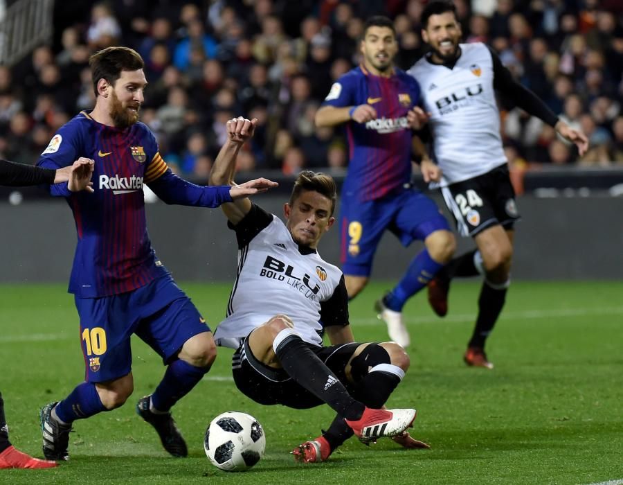 Semifinal de la Copa del Rey: Valencia - Barcelona