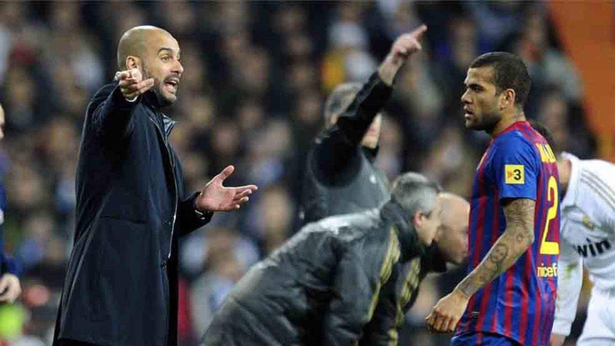 Dani Alves no olvida su etapa con Guardiola