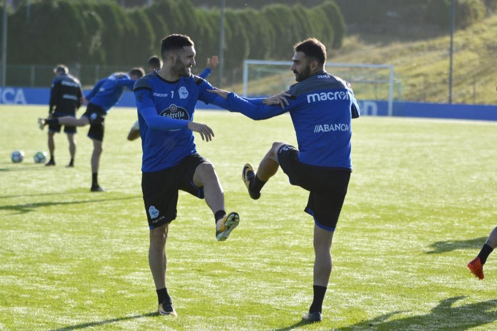 Entrenamiento del Deportivo 20 de octubre