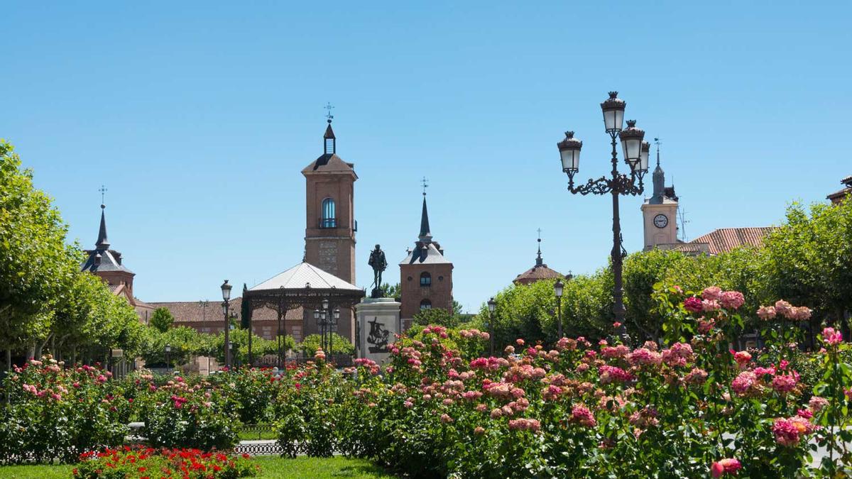 Plaza de Cervantes en Alcalá de Henares