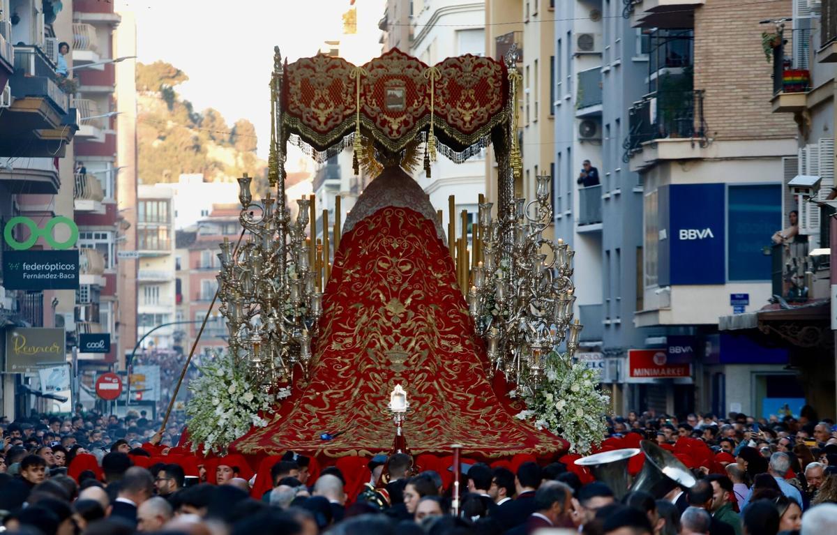Salida procesional de Zamarilla este Jueves Santo de 2026.