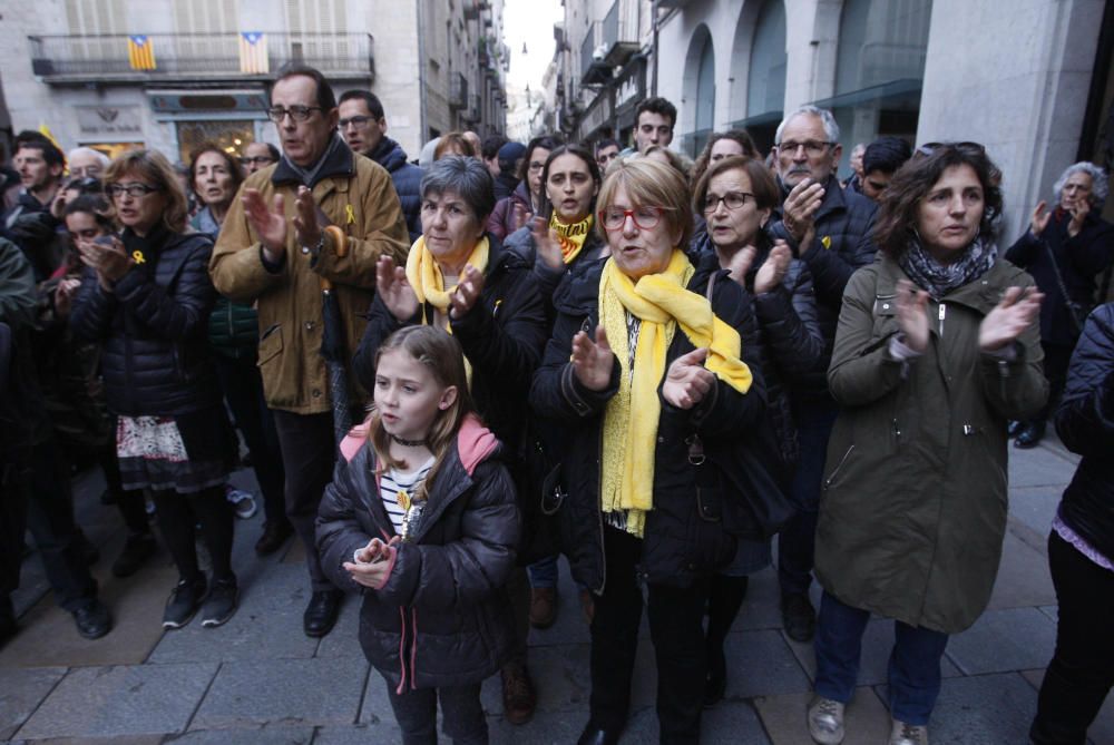 Concentració a Girona.