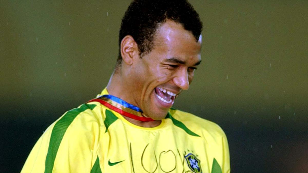 Cafú, lateral de la selección brasileña entre 1990 y 2006