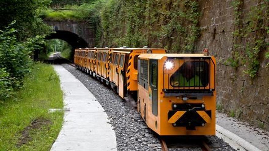 Ecomuseo Minero Valle de Samuño, un tren de positivas sensaciones