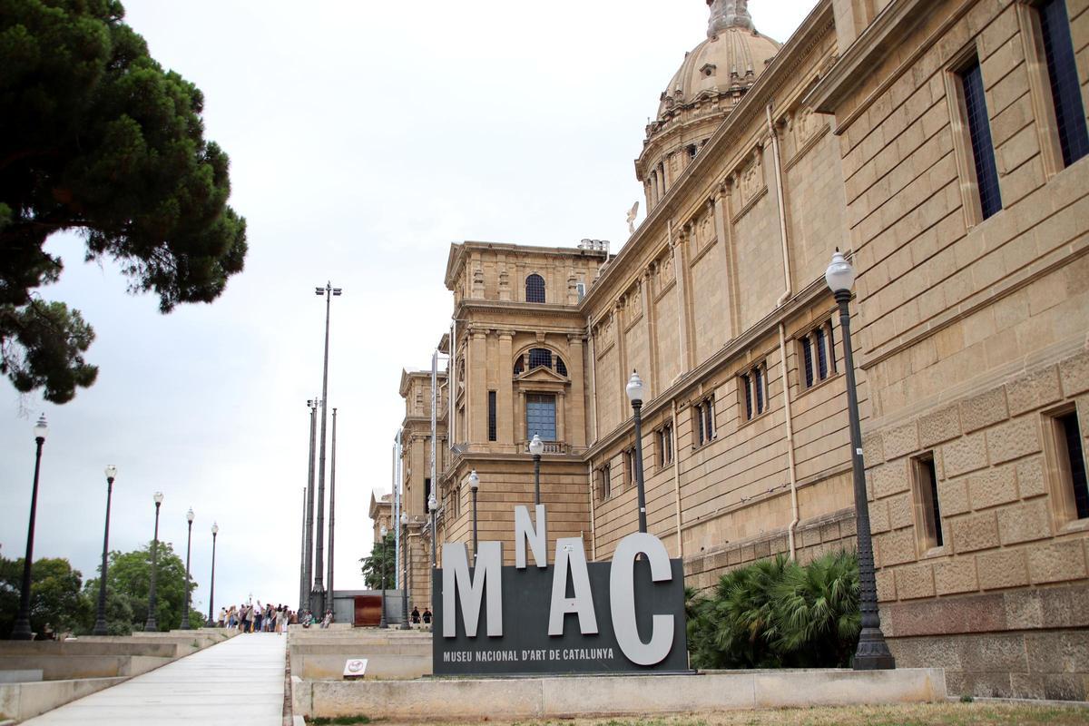 El MNAC, tancat al públic en dilluns