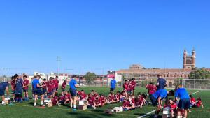 Acto de cierre del Campus Barça Academy