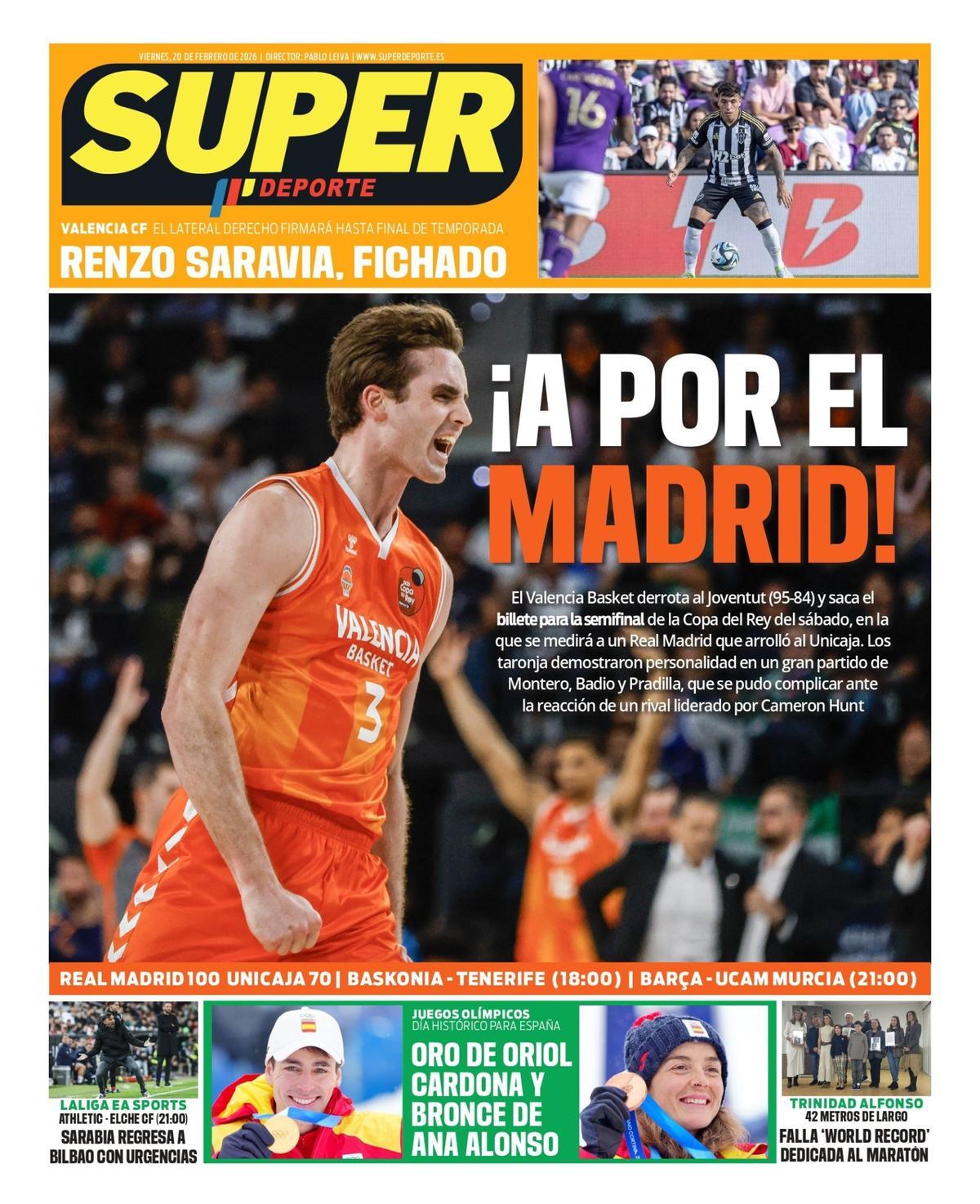 Las portadas de la prensa deportiva de hoy