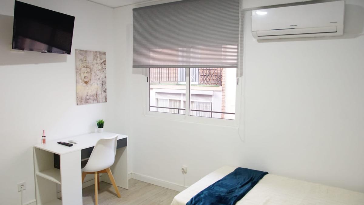Una de las habitaciones de la casa a la venta en San José por menos de 120.000 euros