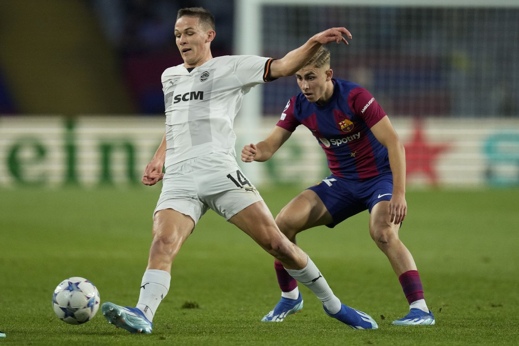 El Barça - Shakhtar Donetsk de Champions, en imatges