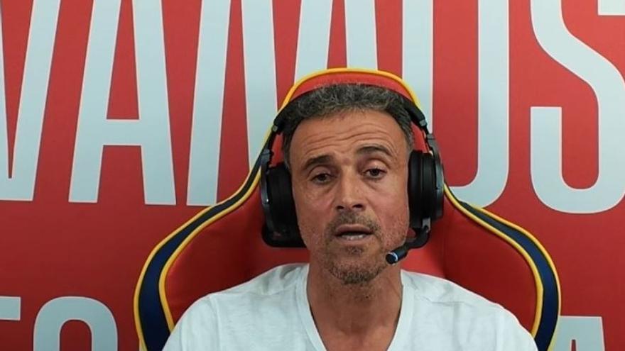 Luis Enrique habla sobre la marcha de Gayà